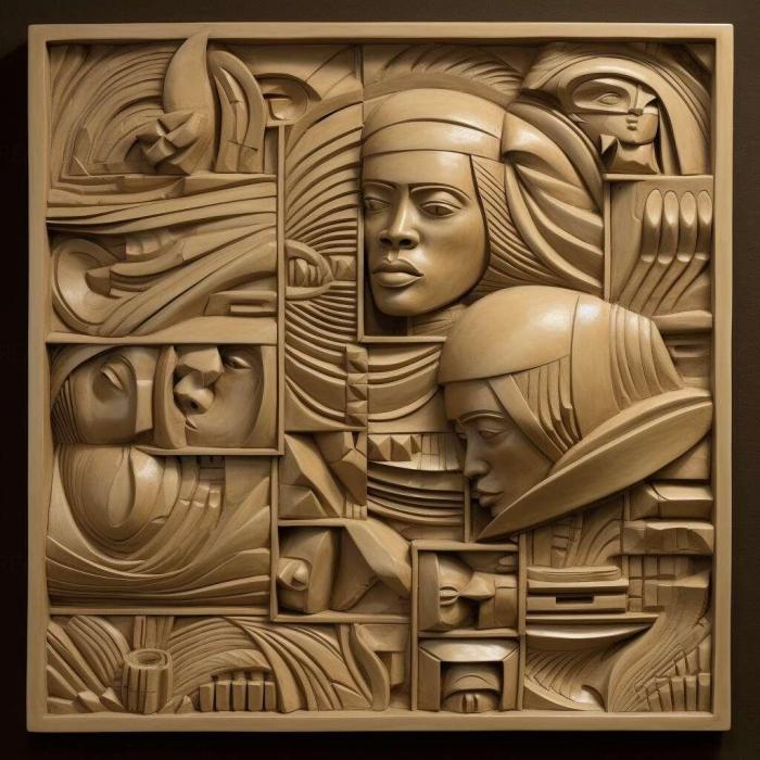 نموذج ثلاثي الأبعاد لآلة CNC 3D Art 